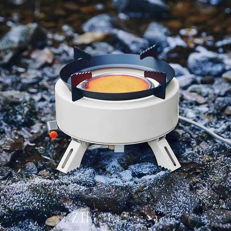 Portable Gas Stove Outdoor Tea Cooking Portable Furnace Split Type