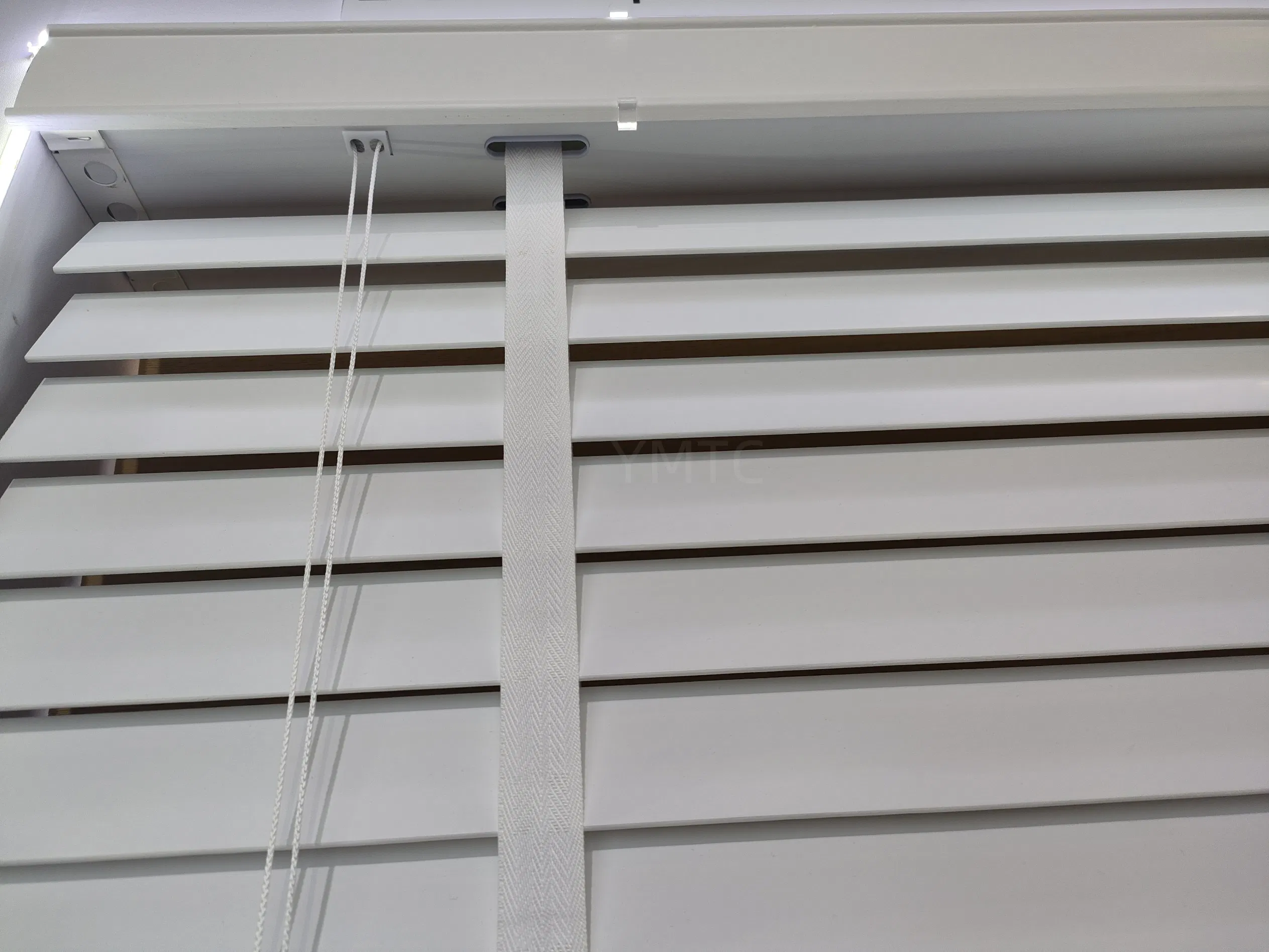 Ymtc Factory Cheap 24"W X 60"H 2inch White Corded Paulownia Wood Blinds
