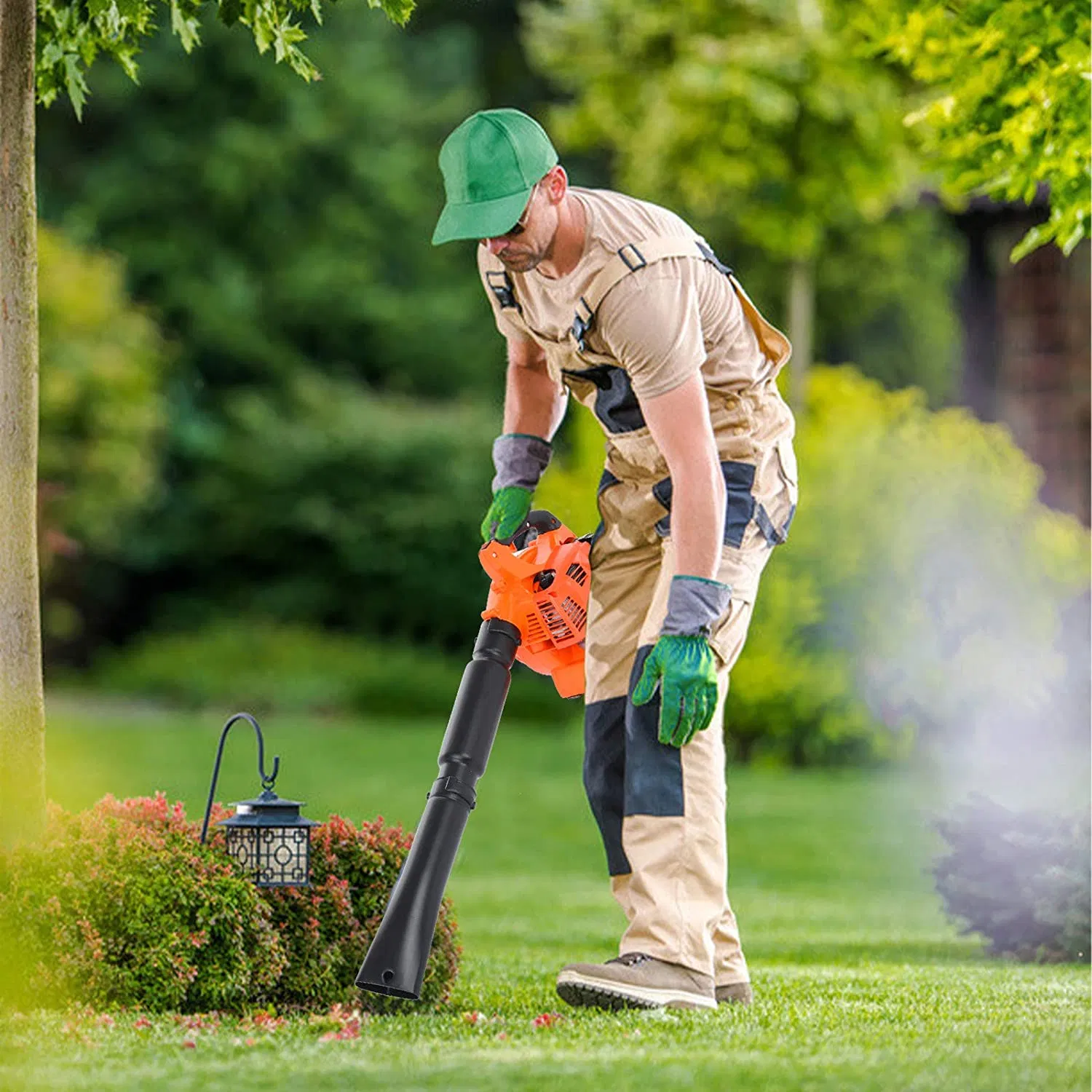 26cc Garden Petrol Leaf Blower Shredder Handheld Gasoline Vacuum Blower (EBV260BW)