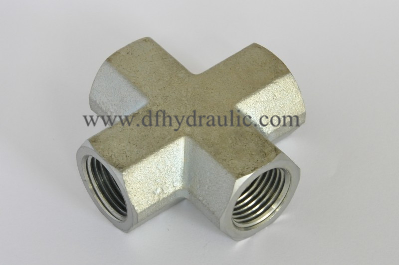Крестовина для гидравлических труб Iron Pipe Adapter ZT