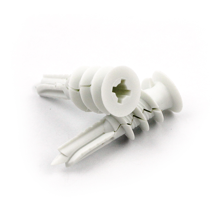 Nylon Self-Drilling Drywall/Hollow-Wall Anchor Kit with Screws