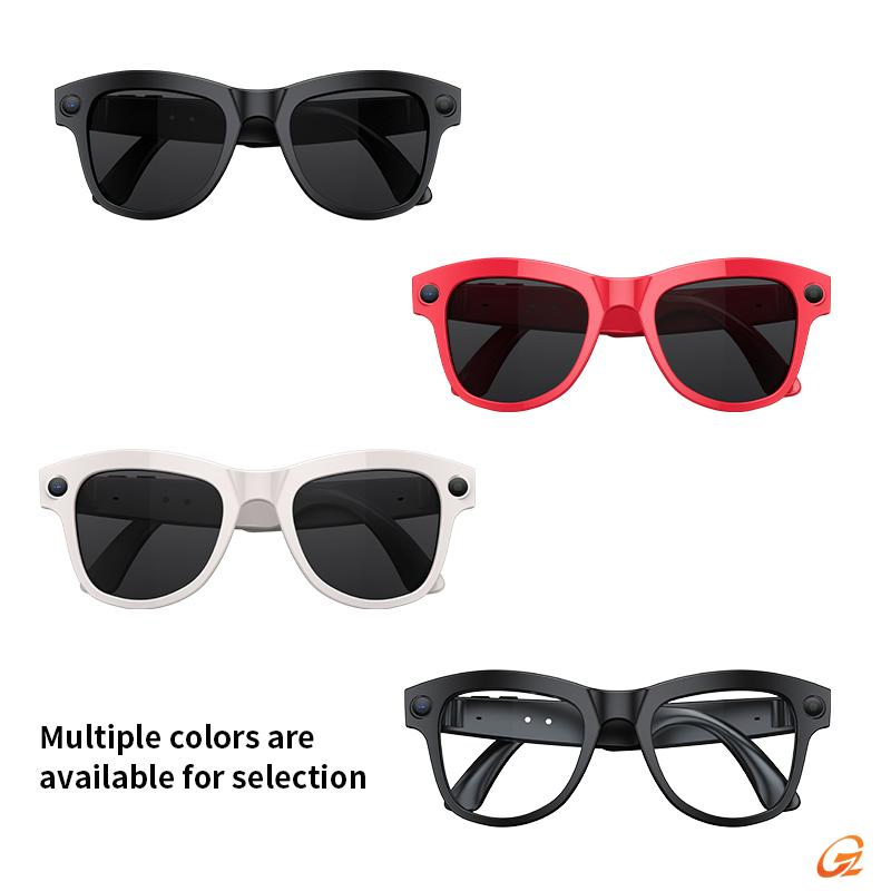 1080P Ai Smart Glasses - Camera, Video Recording, Translation, Travel, Meetings, Music Playback, WiFi, Bluetooth Link to Mobile Phone, Waterproof 5MP HD