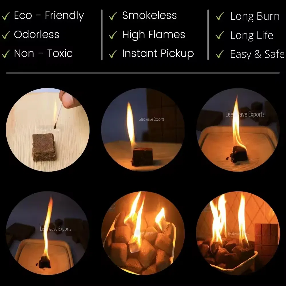 Premium Natural Wick Fire Starter Rope for Camping