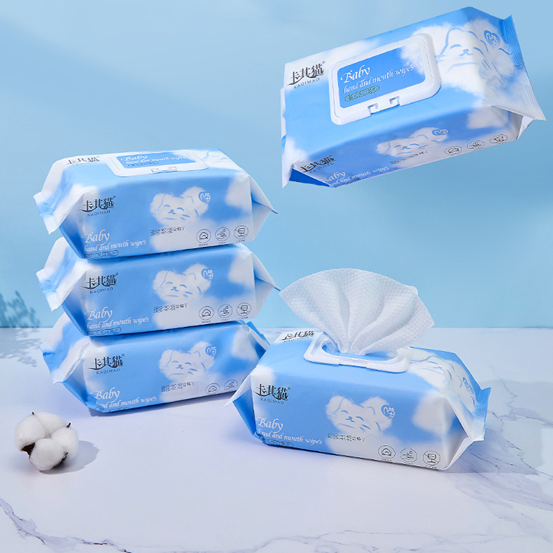 OEM Disposable Baby Wet Towels Organic 80 PCS Bags Baby Wet Wipes