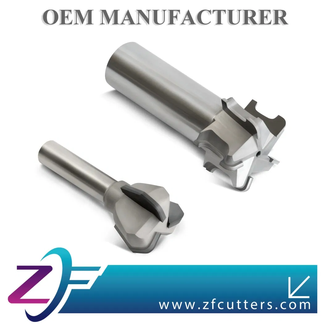 PCD Diamond Form Milling Cutter for Aluminium CNC Milling Machine OEM Support China Supplier Cutter