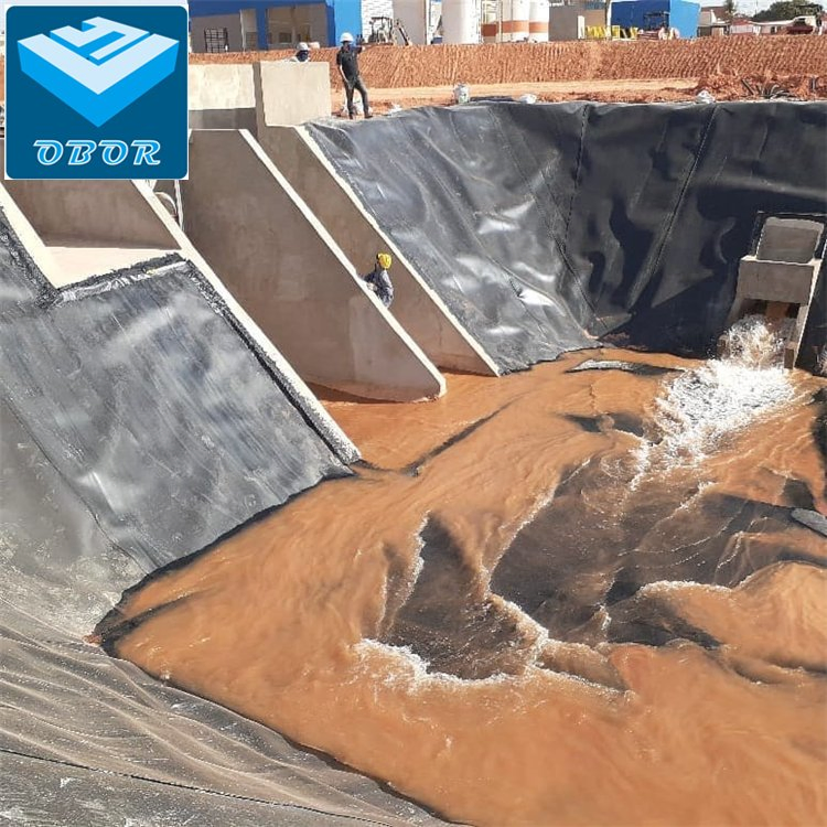 Free Sample 1.5mm HDPE Geomembrane Wastewater Treatment Pond Liner
