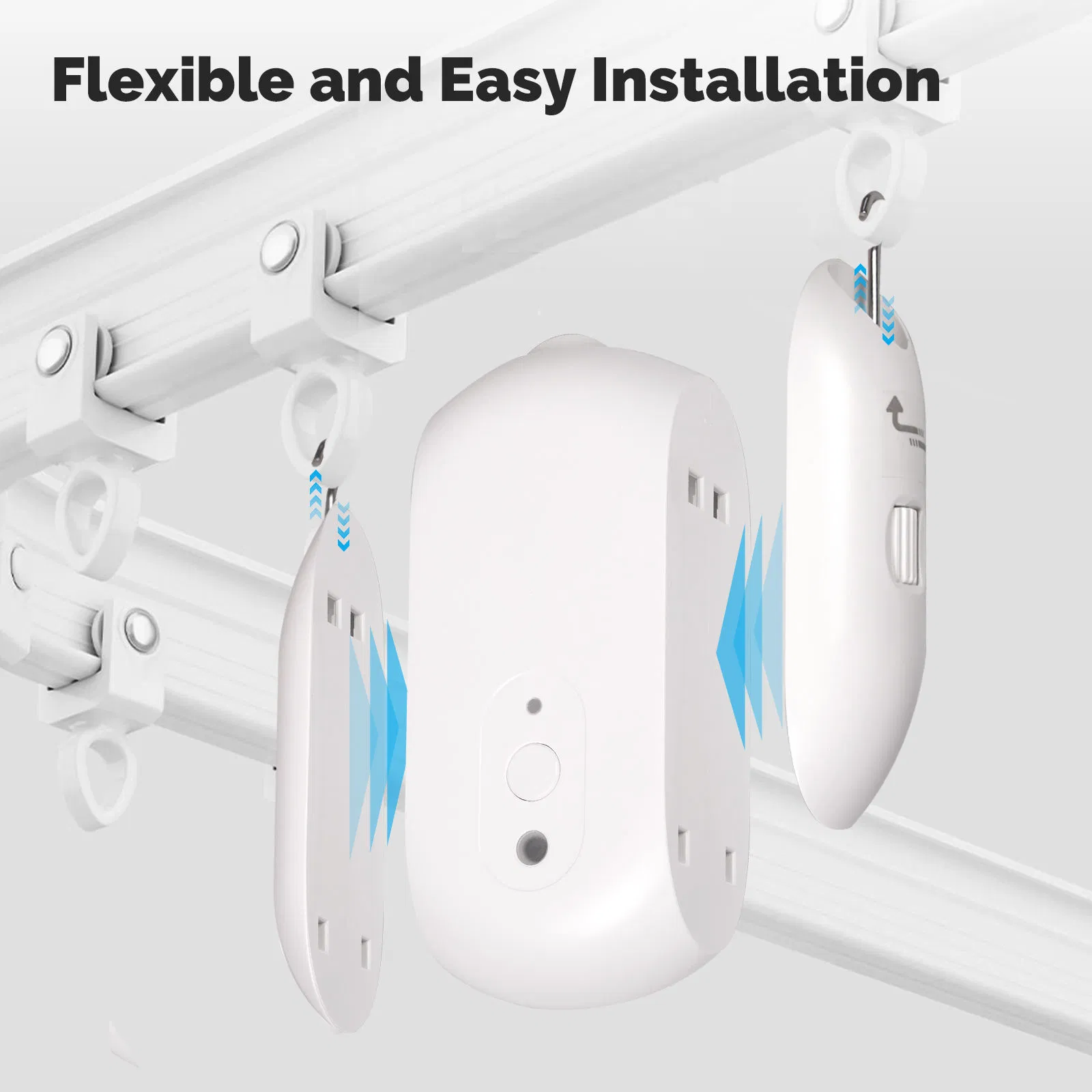 SLS Tuya Zigbee Smart Electric Curtain Robot Wireless Automatic Curtains Driver Motor