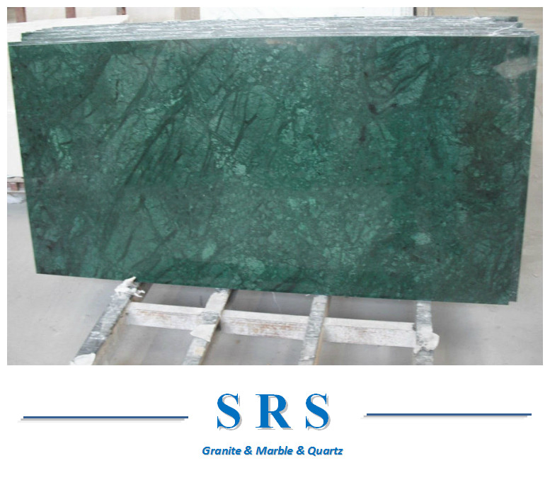 Natural Indian Green Marble for Countertop or Floor Tile