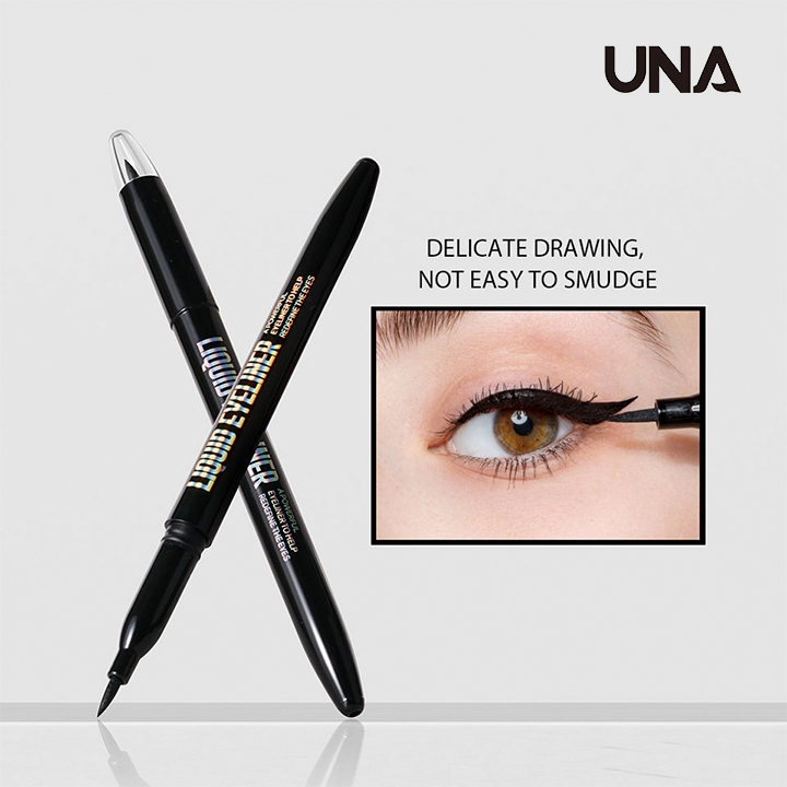 Private Label Makeup Waterproof Smooth Smudge-Proof Liquid Eyeliner Women Cosmetics Products Factory Wholesale