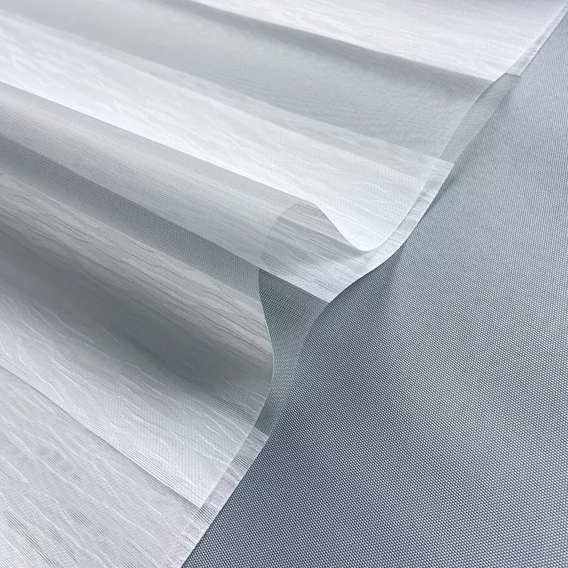 Window Curtains Waterproof Zebra Blinds Double Layer Roller Shades Blackout