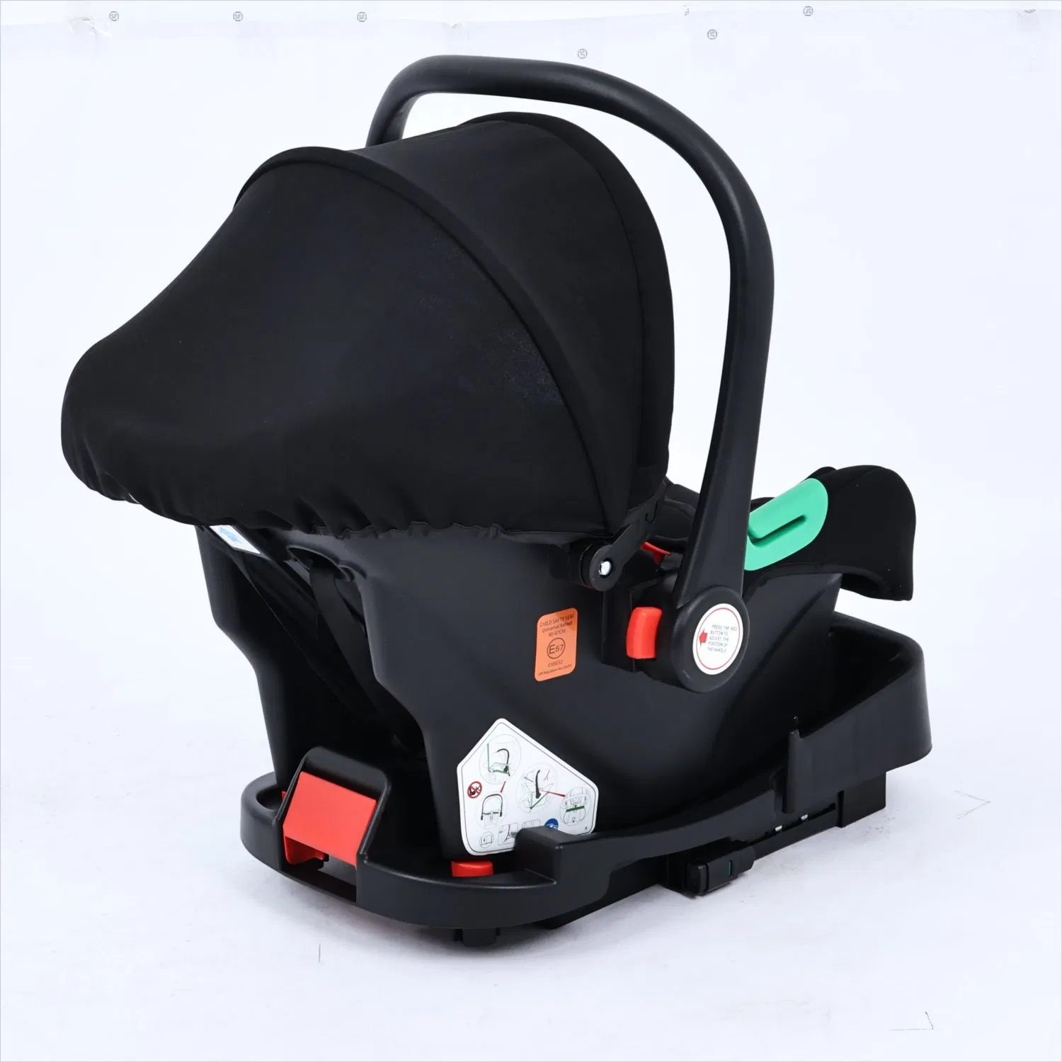 New Isofix Car Seat Base Adjustable Handle ECE R129 Infant Car Seat