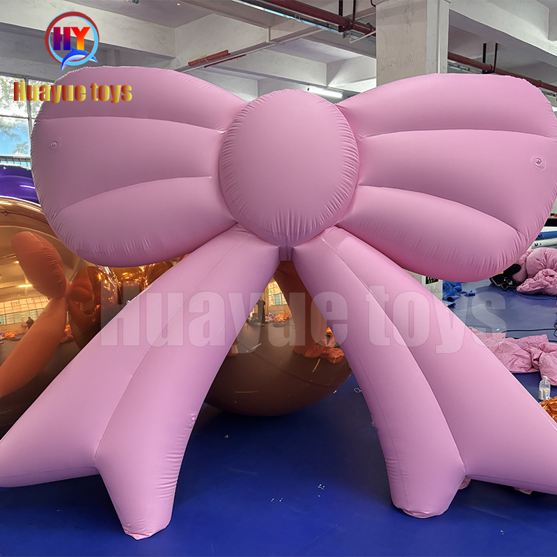 Bow Inflatable Model Party Air Decoration Commercial Advertising Pink Bow