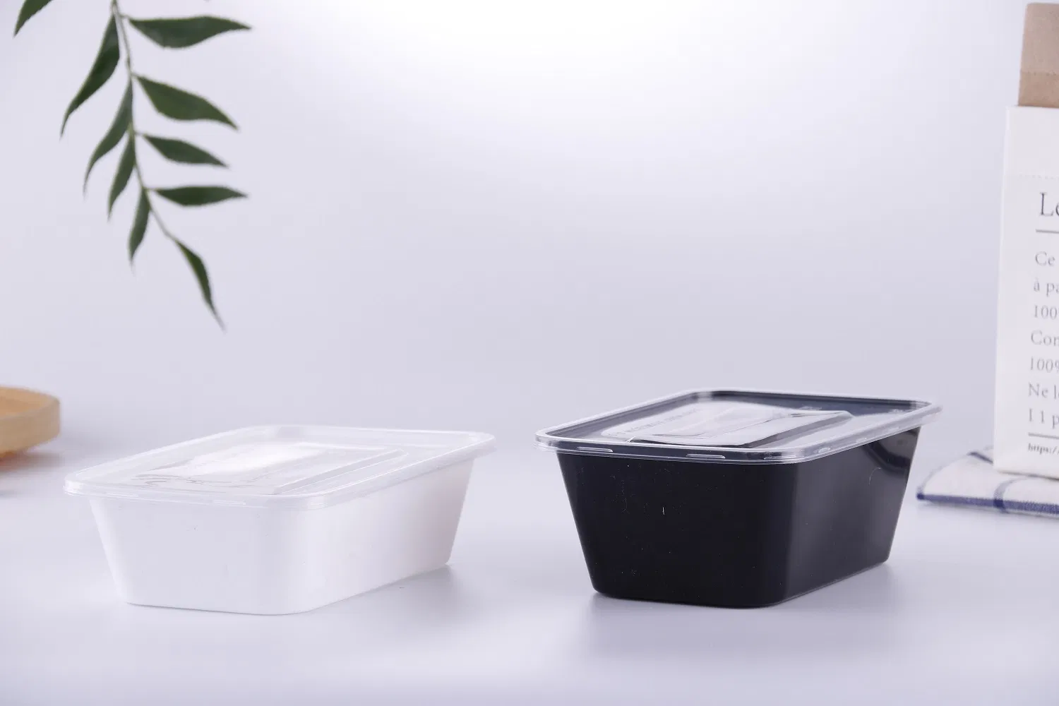Disposable Food Container/ Bowl for Induction Cooker Heating/ Microwave / Oven Heating Use