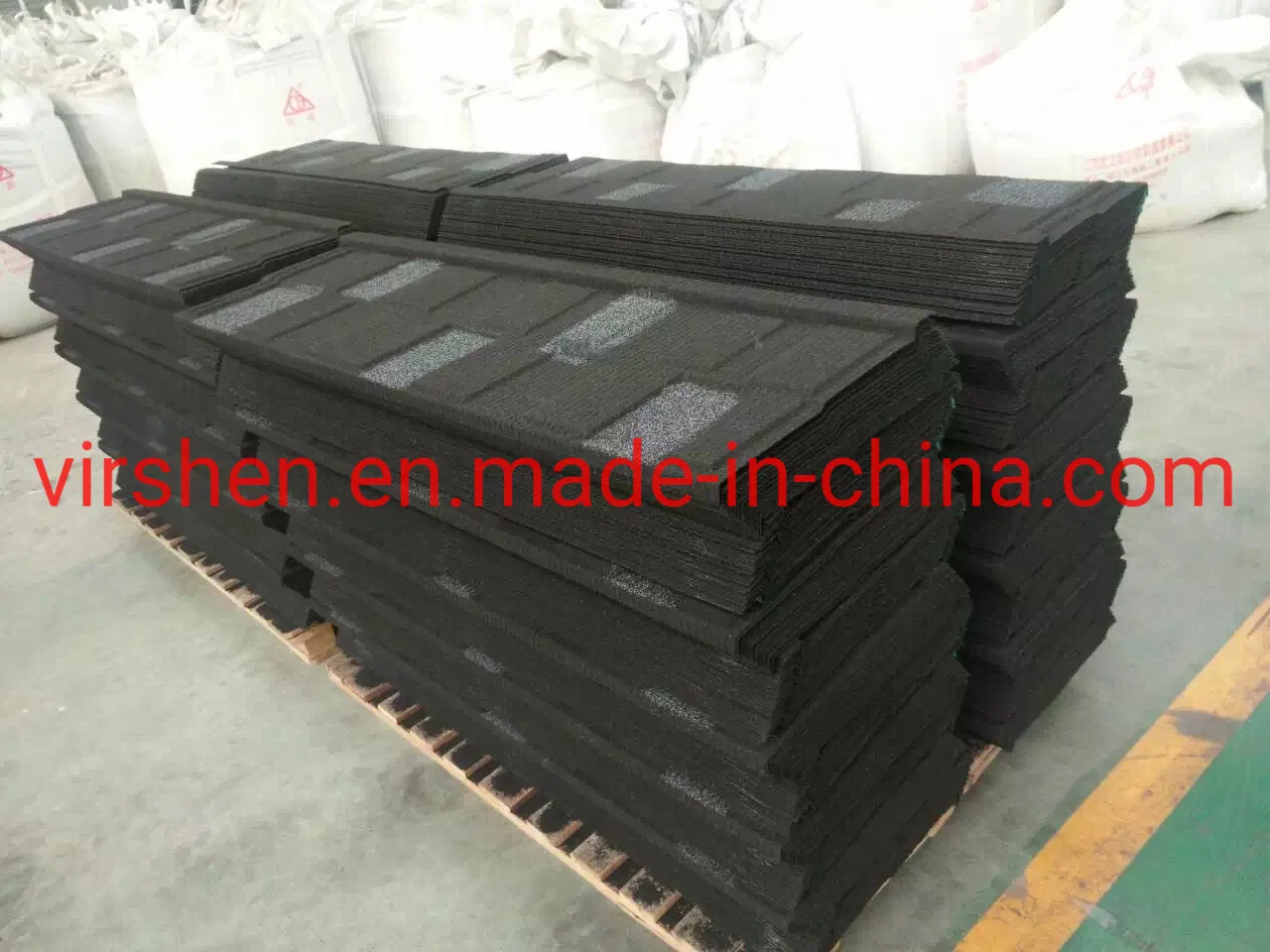 Colorful Stone Coated Metal Roofing Sheet Aluminum Zinc Coated Roof