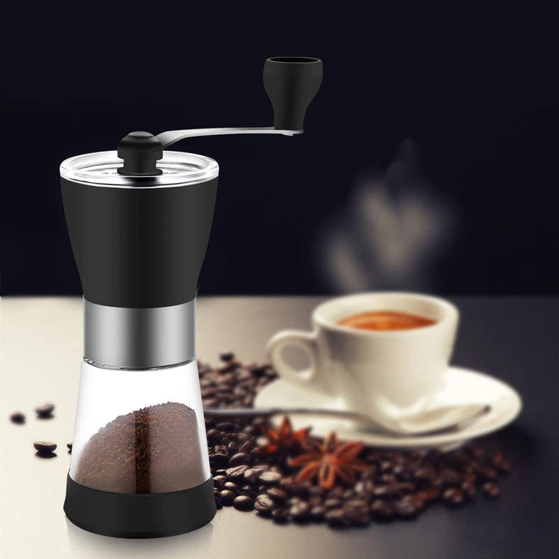 Manual Coffee Grinder Mill Stainless Steel Adjustable Ceramic Hand Bl14474