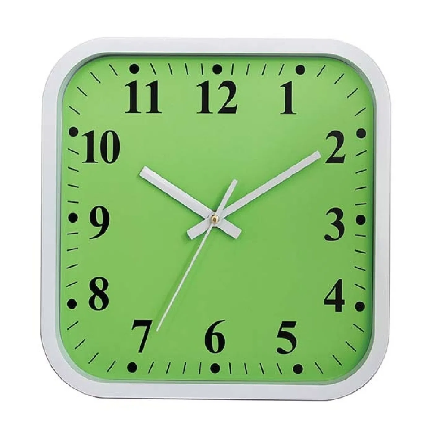 Transparent Glass White Dial High Quality Promotional Clock