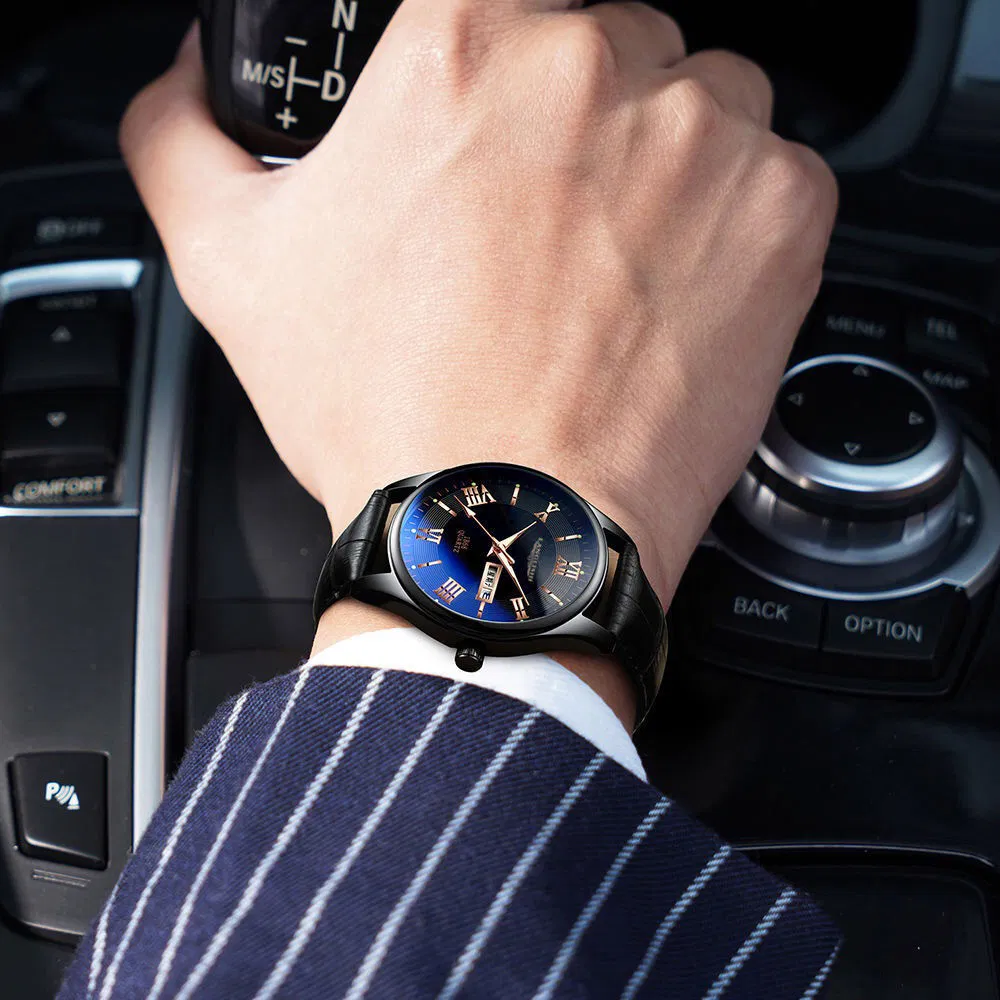 New Waterproof Luminous Fully Automatic Men's Watch Student Korean Version Trendy Non-Mechanical