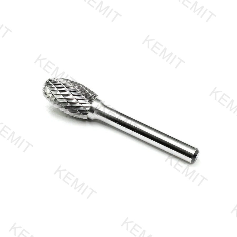 Овальные твердосплавные фрезы KEMIT для металла и дерева