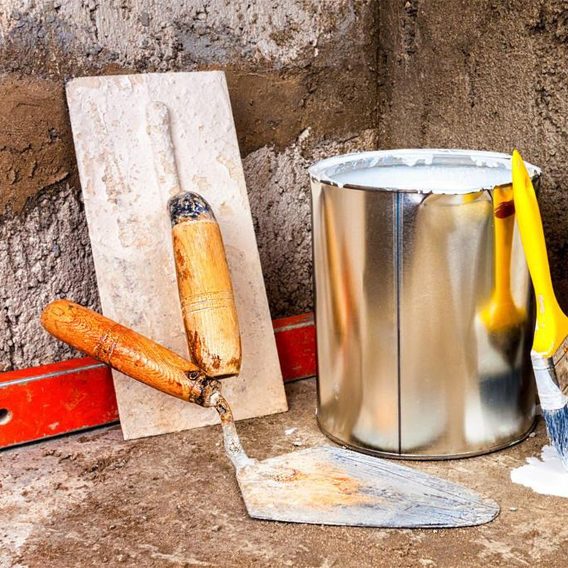 MSN Brick Trowel Wood Handle Bricklayer Trowel