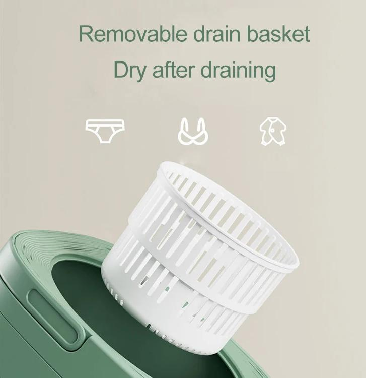 Portable Foldable House Care Mini Washing Machine for Underwear Socks