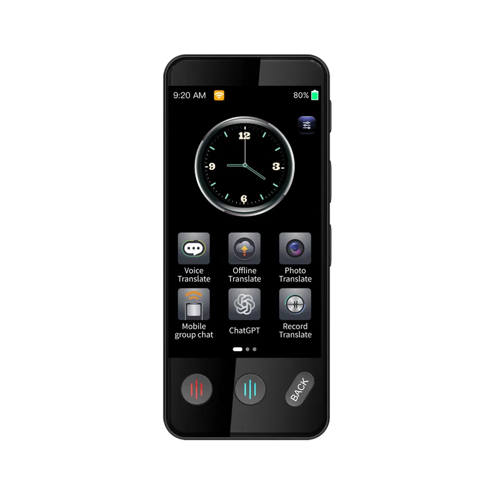 2025 High Accuracy Portable Voice F13 Translator Machine 139 Online Languages 19 Offline Dictionary Intelligent Translation Device