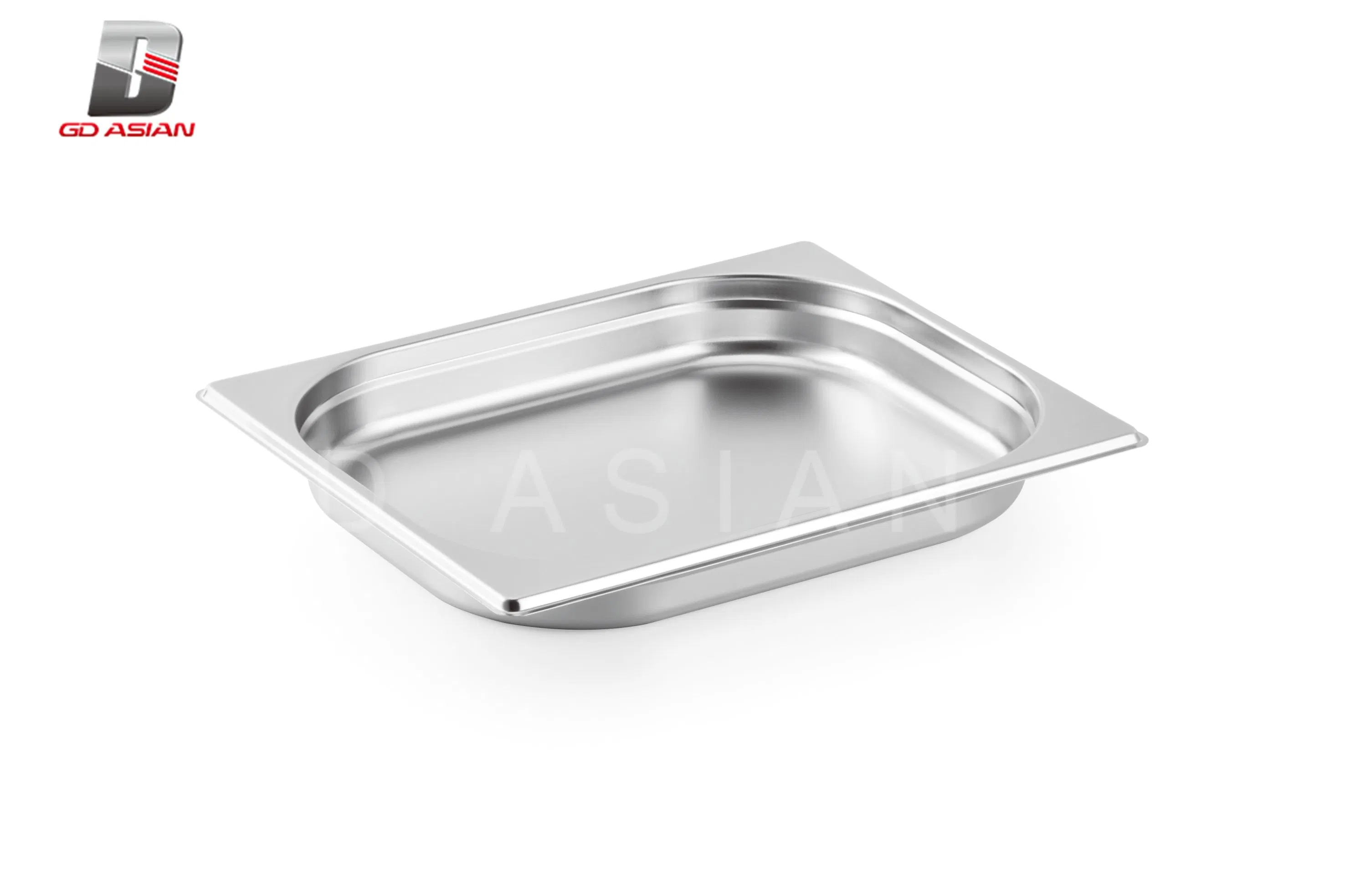 Europe Style Stainless Steel Gn 1/1 Pan with 100mm Deepth&0.6mm Thickness