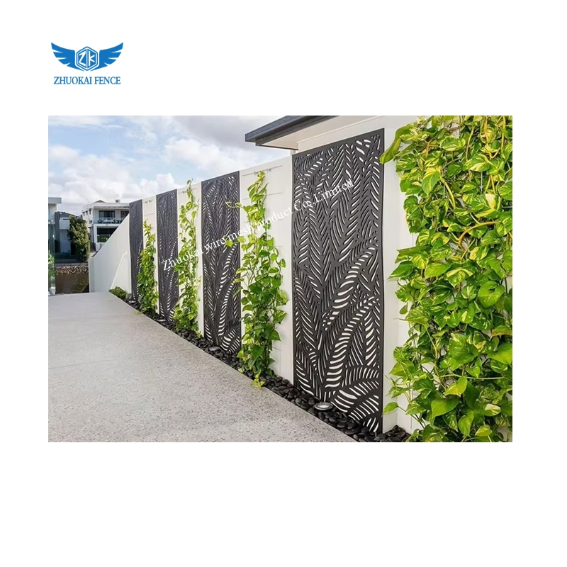 Custom Dubai New Classical Laser Cut Gate Window Metal Room Divider Screen