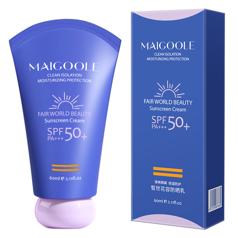 Sunscreen SPF50+Refreshing Non -Greasy Moisturizing Isolation UV Brightening Portable Isolation Sunscreen