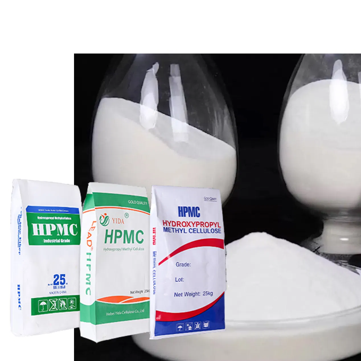 HPMC Hydroxypropyl Methyl Cellulose Construction Mortar Additive Paint Chemicals, Kimacell HPMC Brand with Industrial High Viscosity