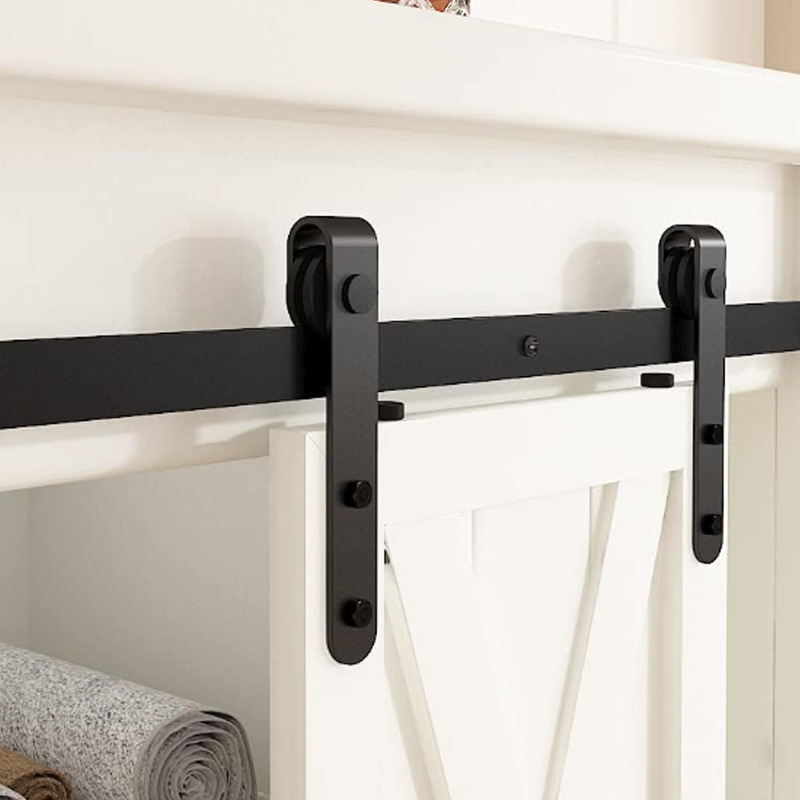 Bi-Fold Sliding Barn Door Hardware Track Kit