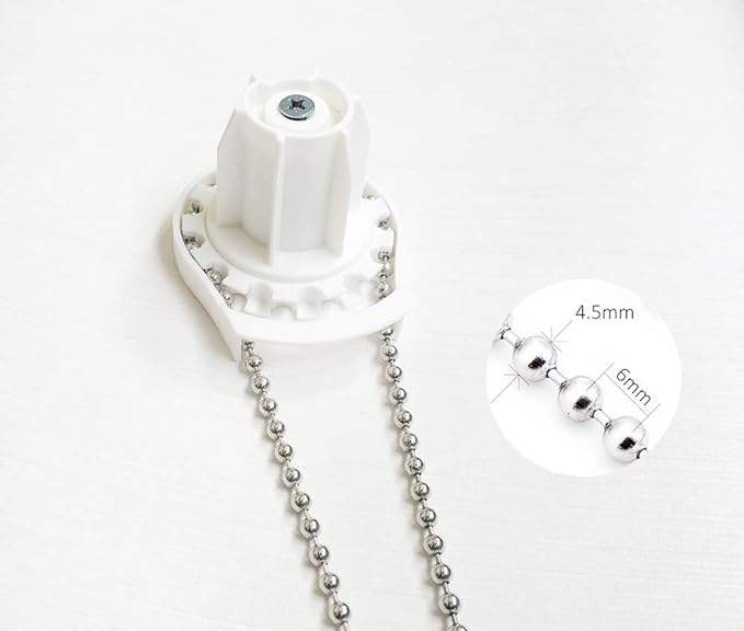 Stainless Steel Ball Chain, 4.5*6 mm Roller Blinds Bead Ball Chain Accessories