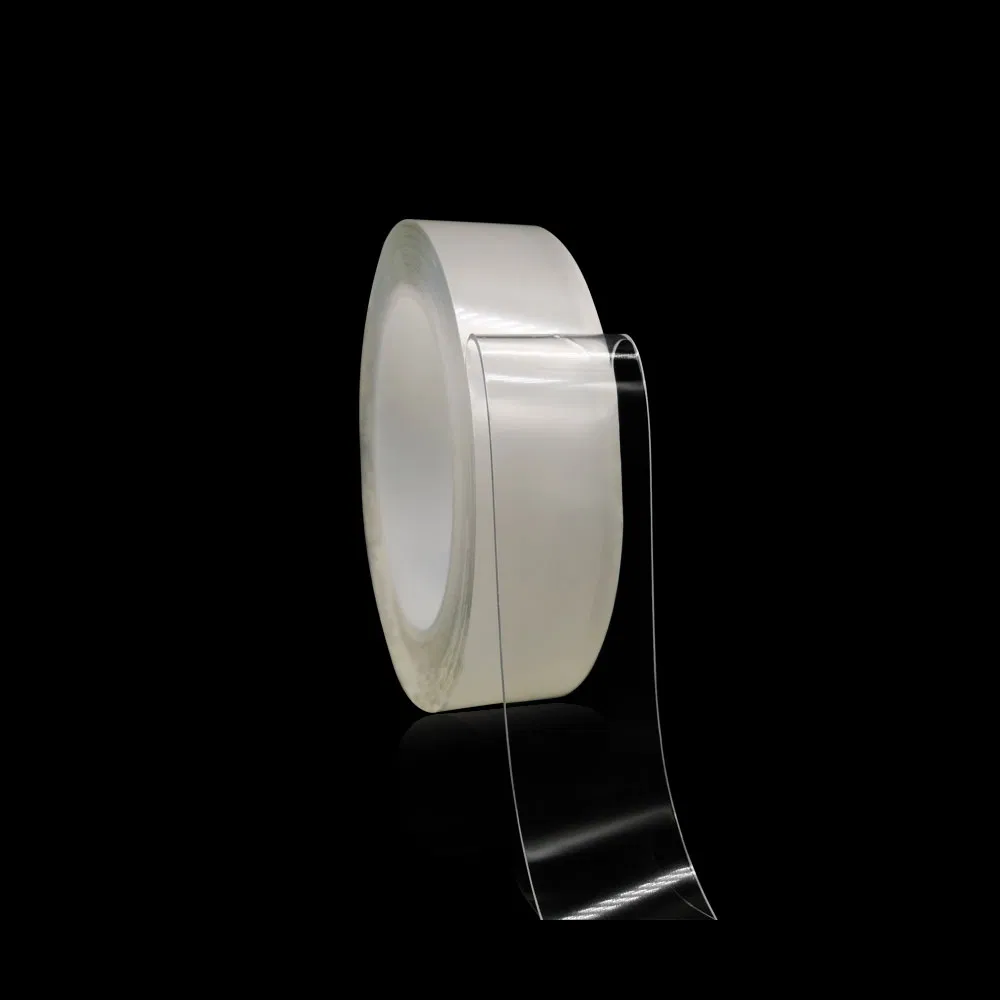 1mm Invisible Double Sided Gel Wall Tape No Trace Reusable Washable Traceless Adhesive Tape Nano Tape