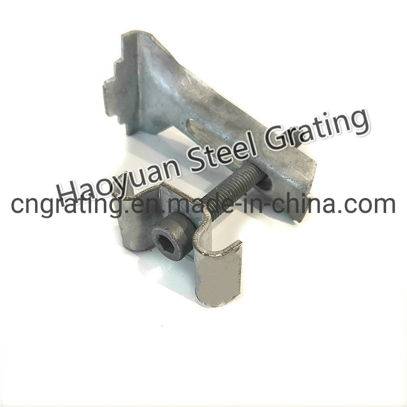 Steel/Stainless Steel / FRP GPR Fiberglass Grating Clip with nail and bolt