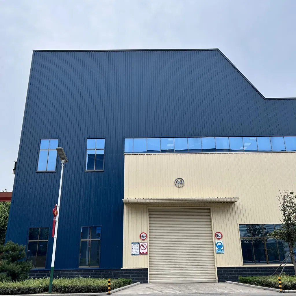 Steel Structure Industrial Building Workshop with Contemporary Design, Prefabricated Building Strong Factory.