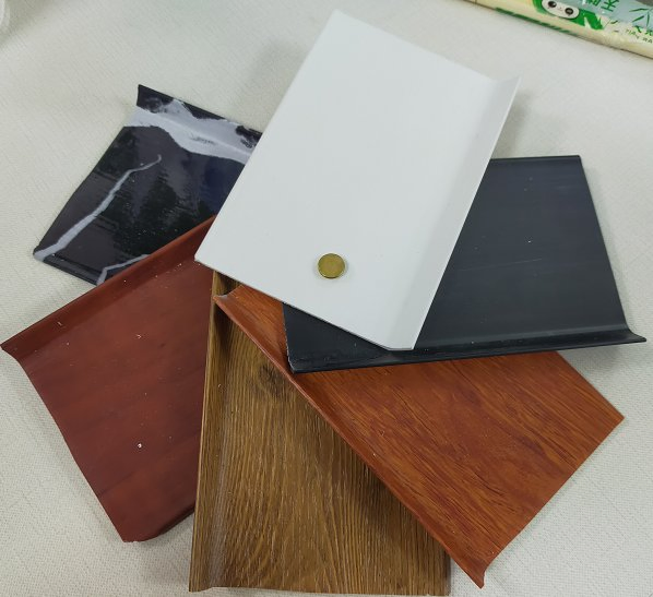 100mm Height PVC Accessories Commercial Floor Soft PVC Skirting Board