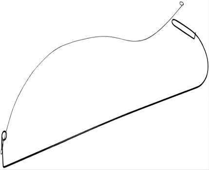 Under Door Lever Locksmith Tool Firefighting Lever Opening Tool