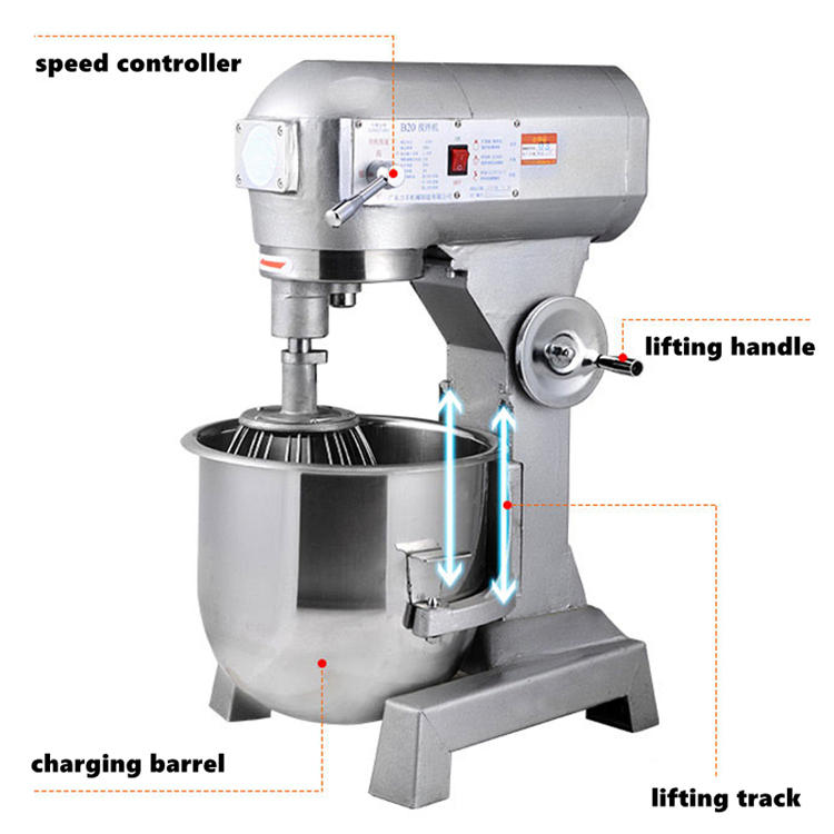 Commercial Small Dough Mixer Dough Sheeter for Sale