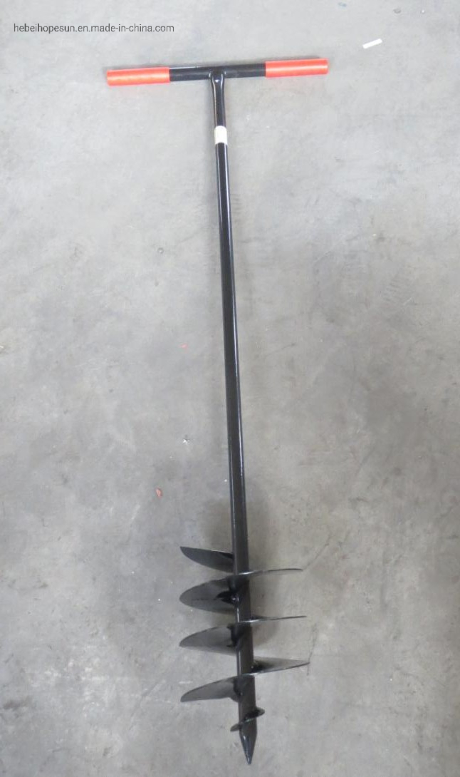 Tools Manual Digger Post Hole Drill Bit Spiral