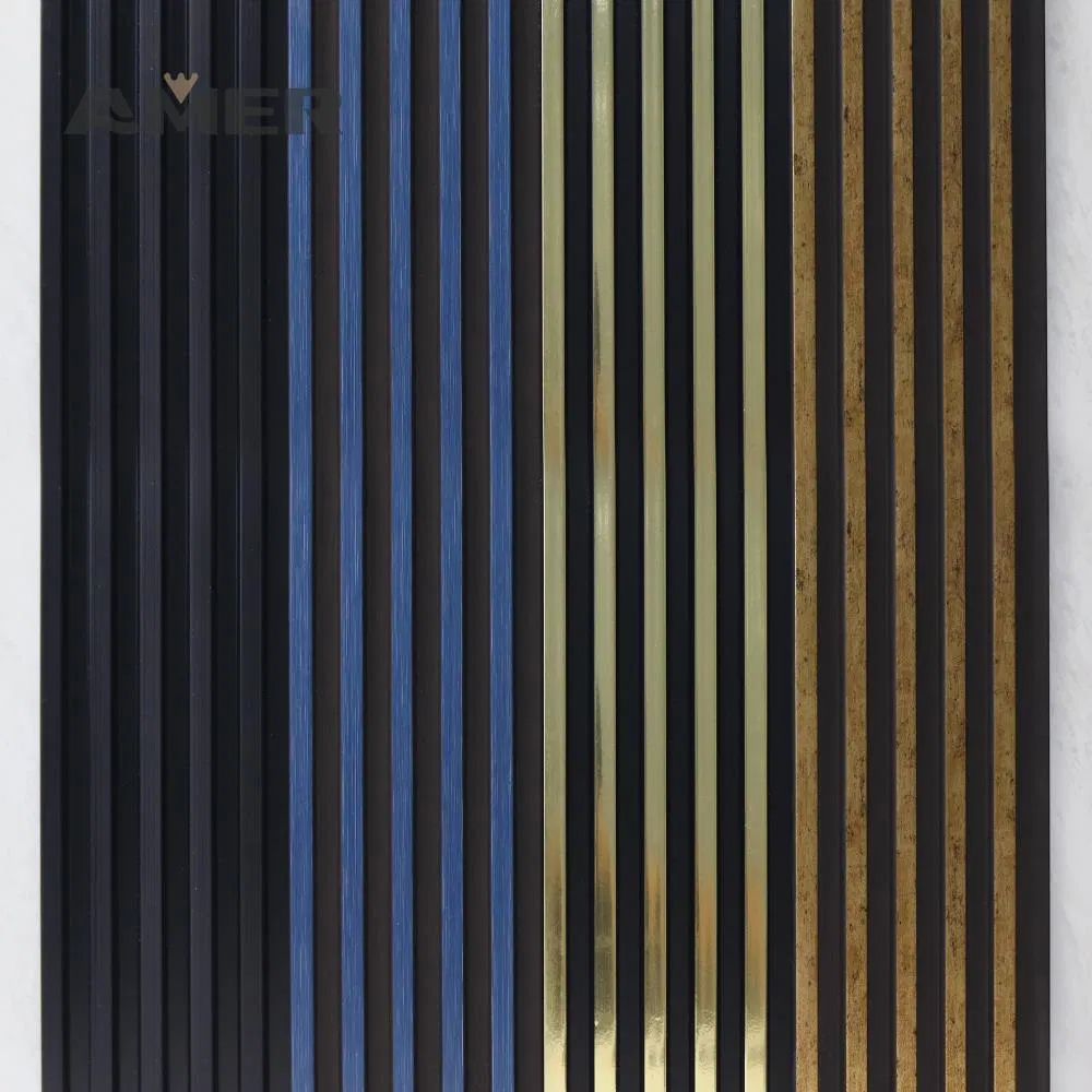 Amer Colorful Interior Wall Panel New Designs Wood Like Paneling Cladding