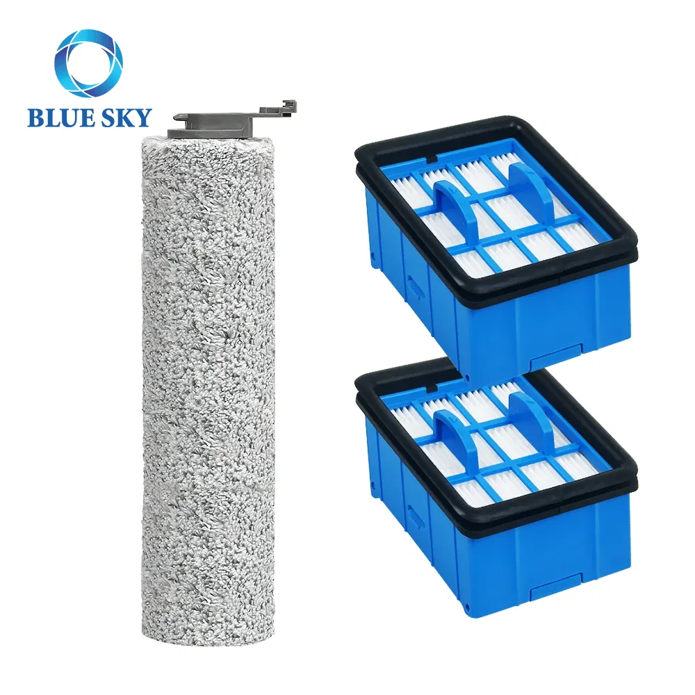 Roller Brush and Filter Replacement Kit Fits for Bissell Crosswave Omniforce 3882 X7 Cordless Vacuum Cleaner