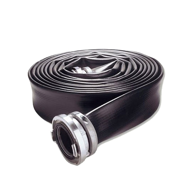 Manufactures Petrolum Reinforced TPU Layflat Boreline Hoses Pipes for Deep with ISO