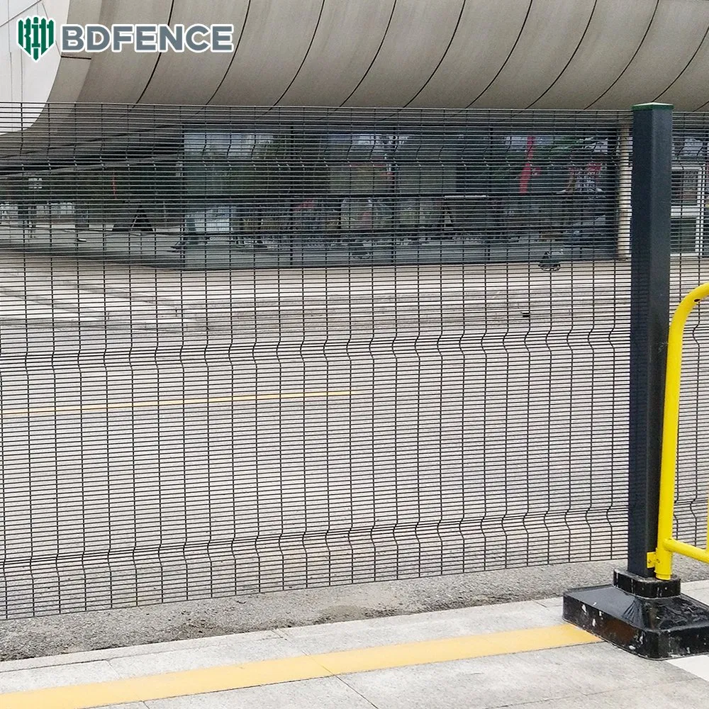 Customized 8 Feet High 358 Anti Climb Fence Powder Coated 358 Security