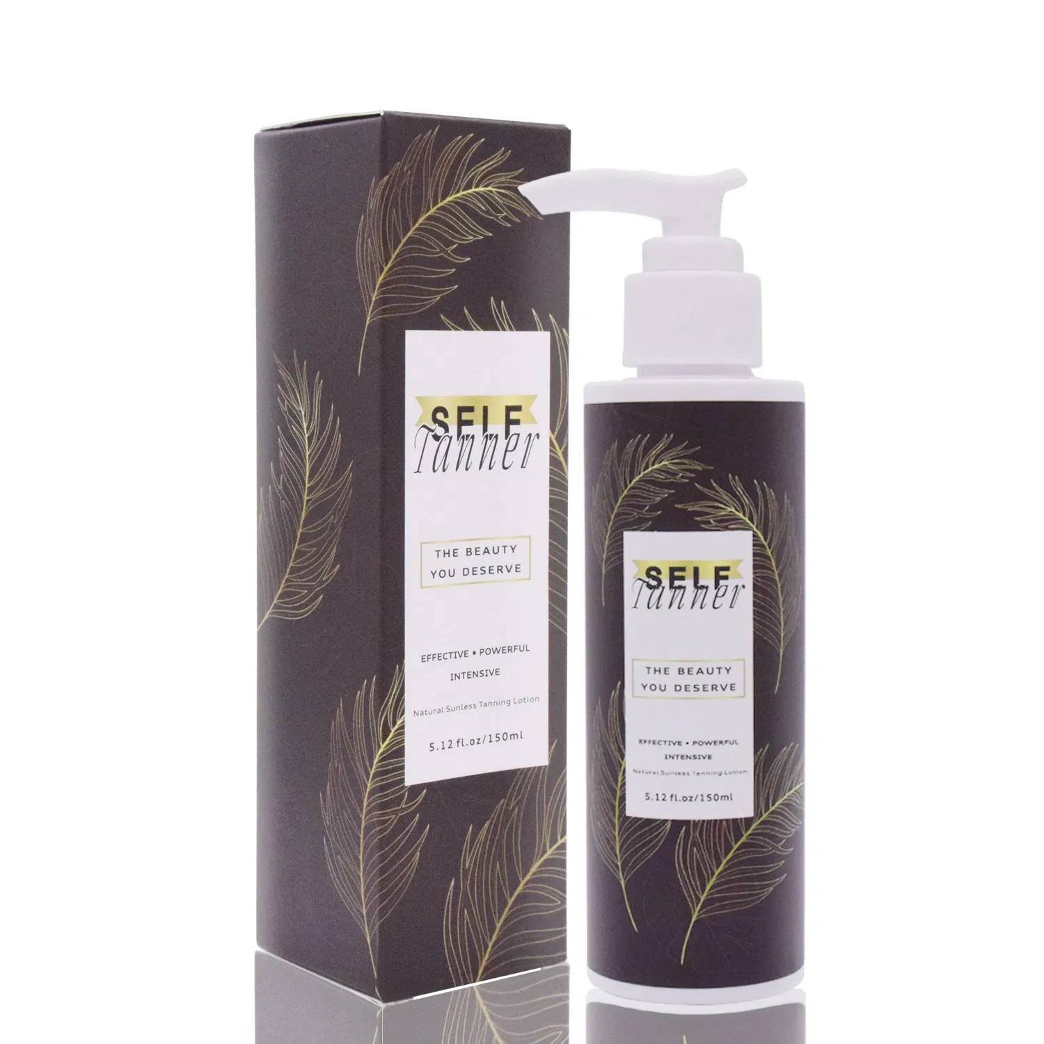 Private Label Skincare Tanning Accelerator Lotion Paraben Free and Vitamin C Self Tanning Lotion OEM