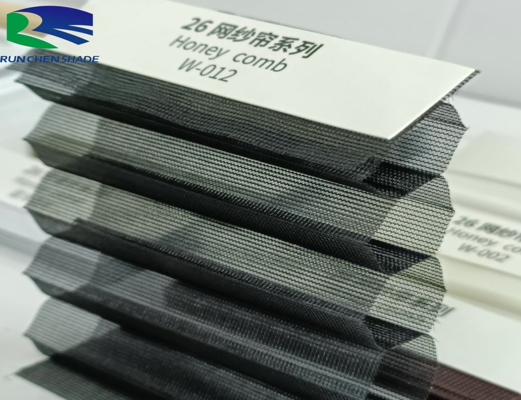 Maylianup Perspective Honeycomb Pleated Curtain Roller Paper Blinds Rope Blinds Pleated Curtain Spring Blinds