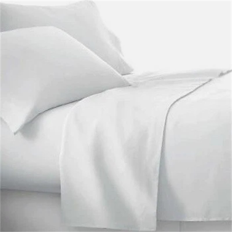 White Duvet Cover Queen 100% Cotton 3 PCS Set Solid Color Hotel Duvet Cover