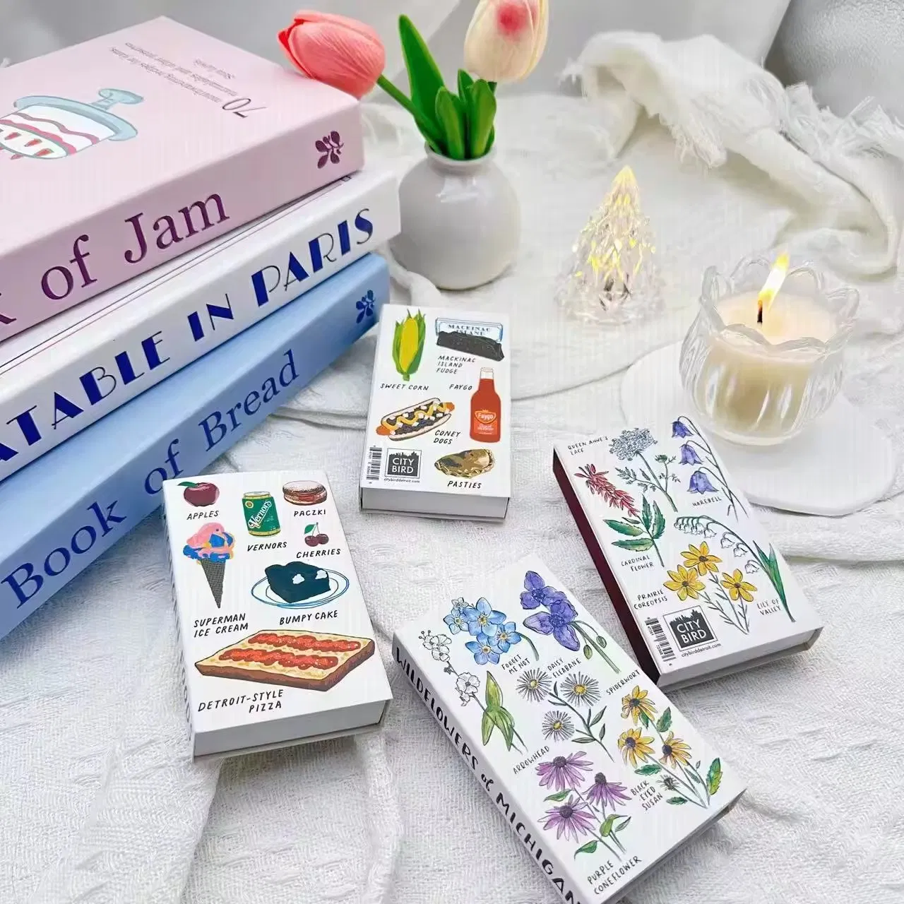 Large Household Box Candle Match Box Customize Advertising Hotel 4inch Wooden Long Safety Matches