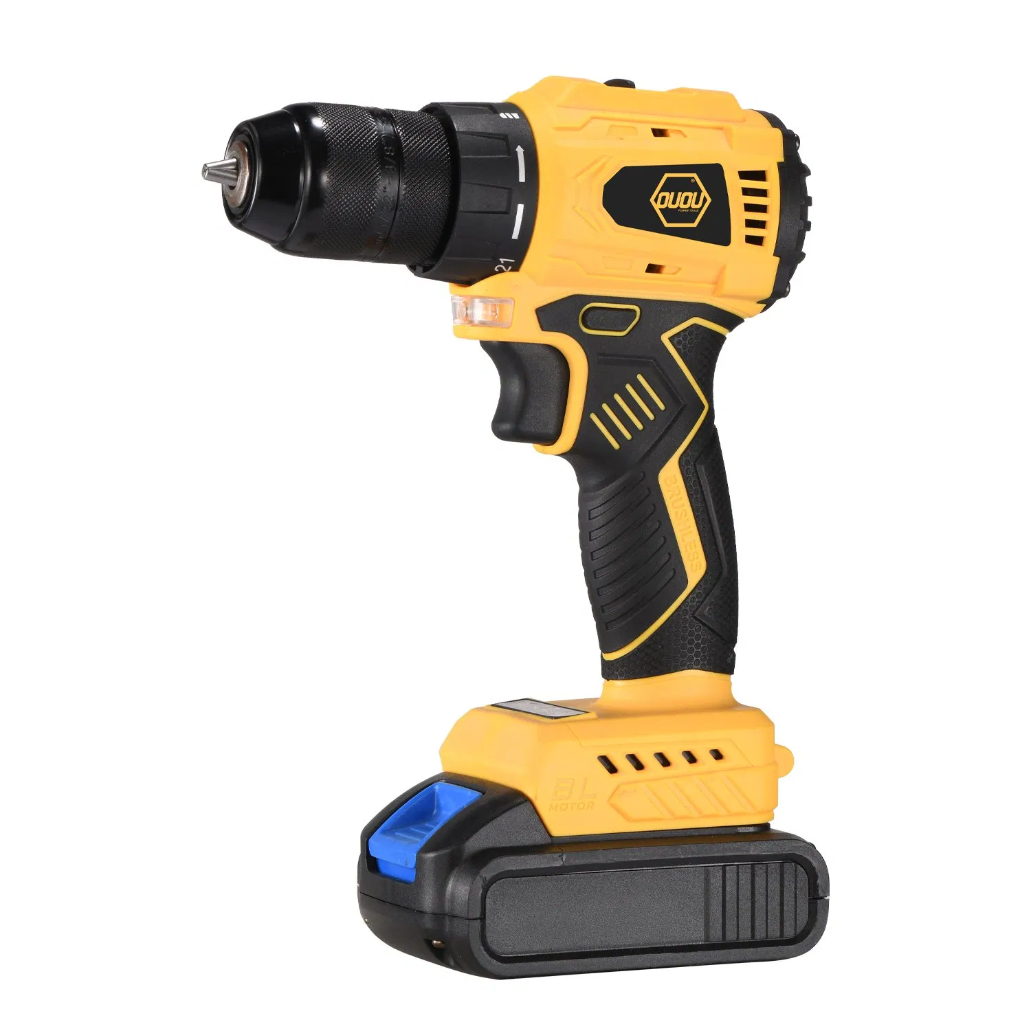 Аккумуляторная дрель-шуруповерт Ouou 20V 40 Н·м