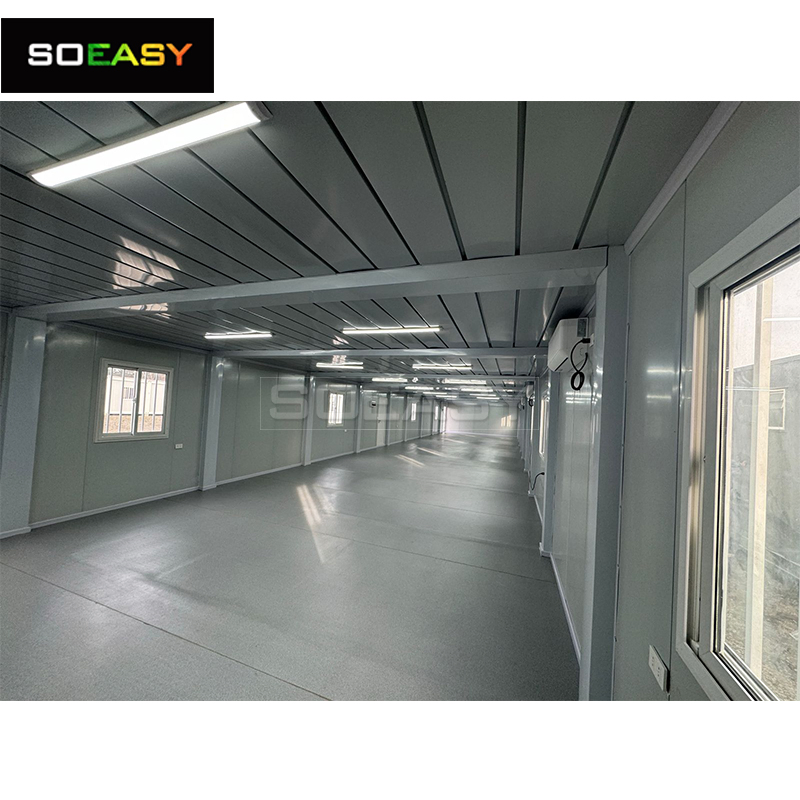 China Manufacturer Cheapest Modular Labor Oil & Gas Camp Flat Pack Dormitory Portable Detachable Container House Indonesia Mining Camp