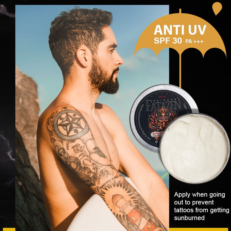 Moisturizing SPF30+ Anti-Tattoo Care Repair Yellow Ointment Organic Harmless Tattoo Butter