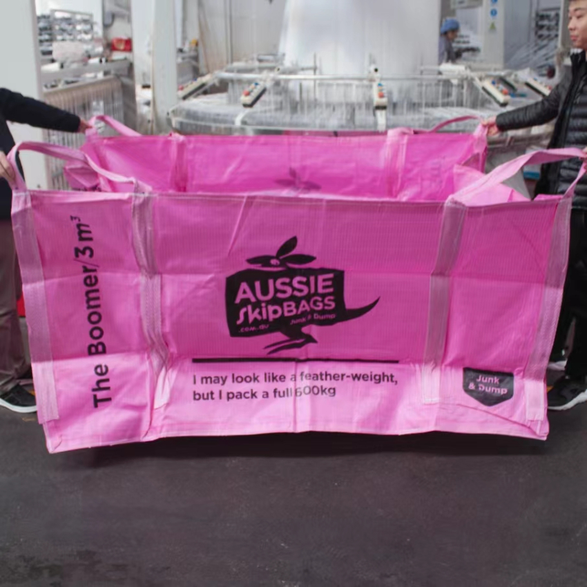 High Quality Garbage Junk Removal Skip Bag Construction Waste Bag